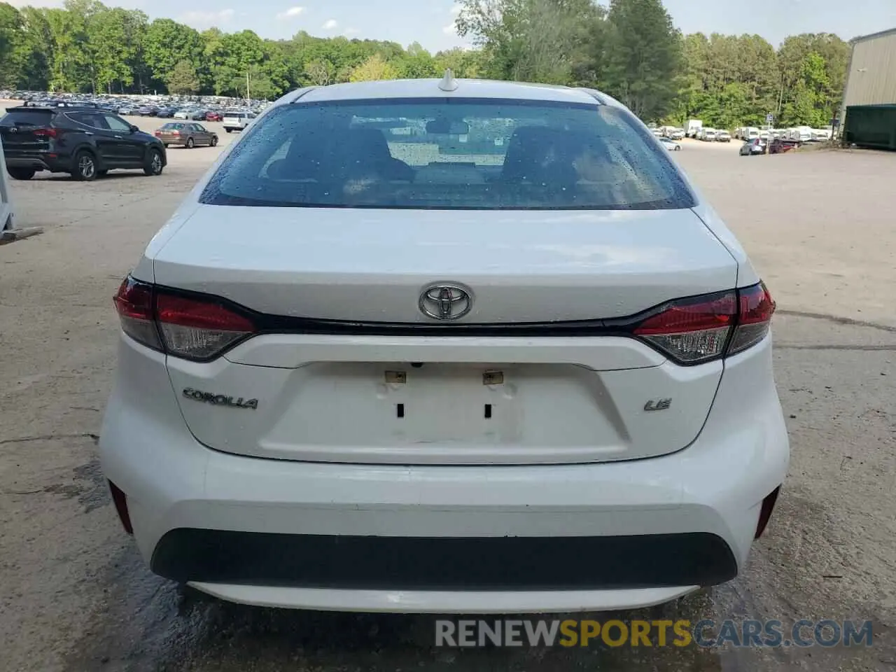 6 Photograph of a damaged car 5YFEPMAE2NP386890 TOYOTA COROLLA 2022