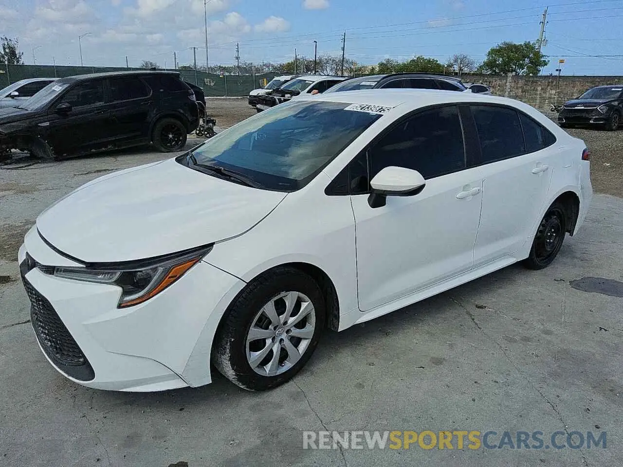 1 Photograph of a damaged car 5YFEPMAE2NP388171 TOYOTA COROLLA 2022