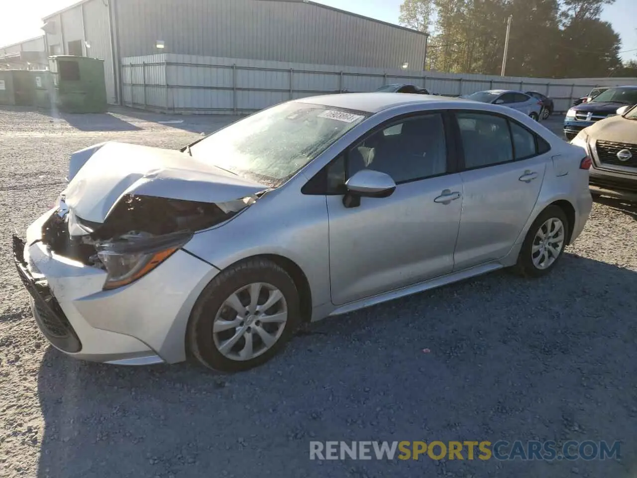 1 Photograph of a damaged car 5YFEPMAE2NP389773 TOYOTA COROLLA 2022