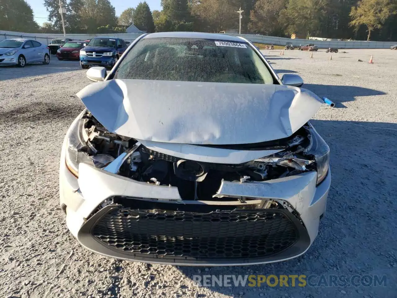 5 Photograph of a damaged car 5YFEPMAE2NP389773 TOYOTA COROLLA 2022