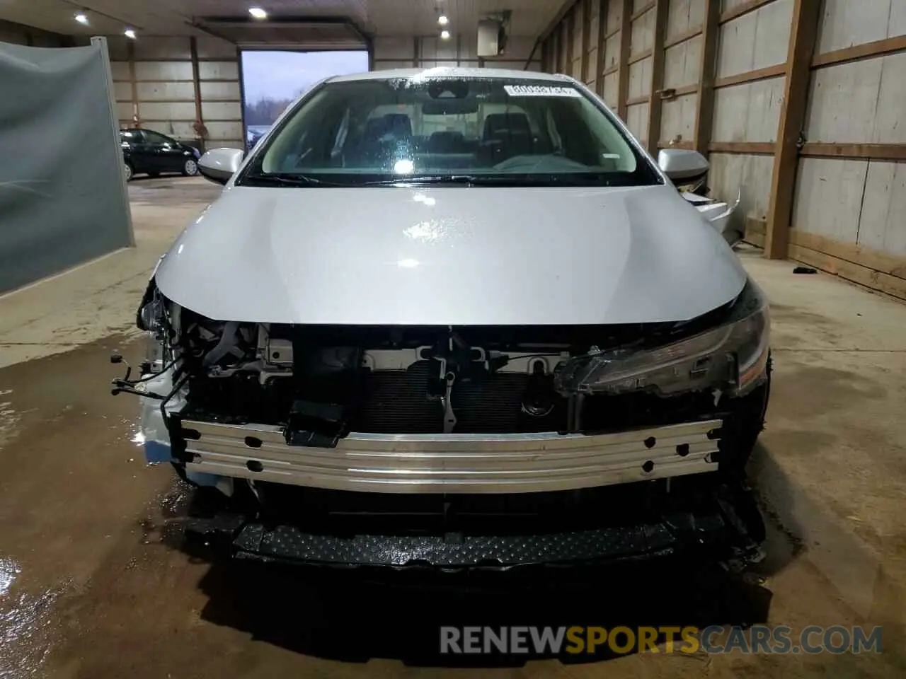 5 Photograph of a damaged car 5YFEPMAE3NP283980 TOYOTA COROLLA 2022