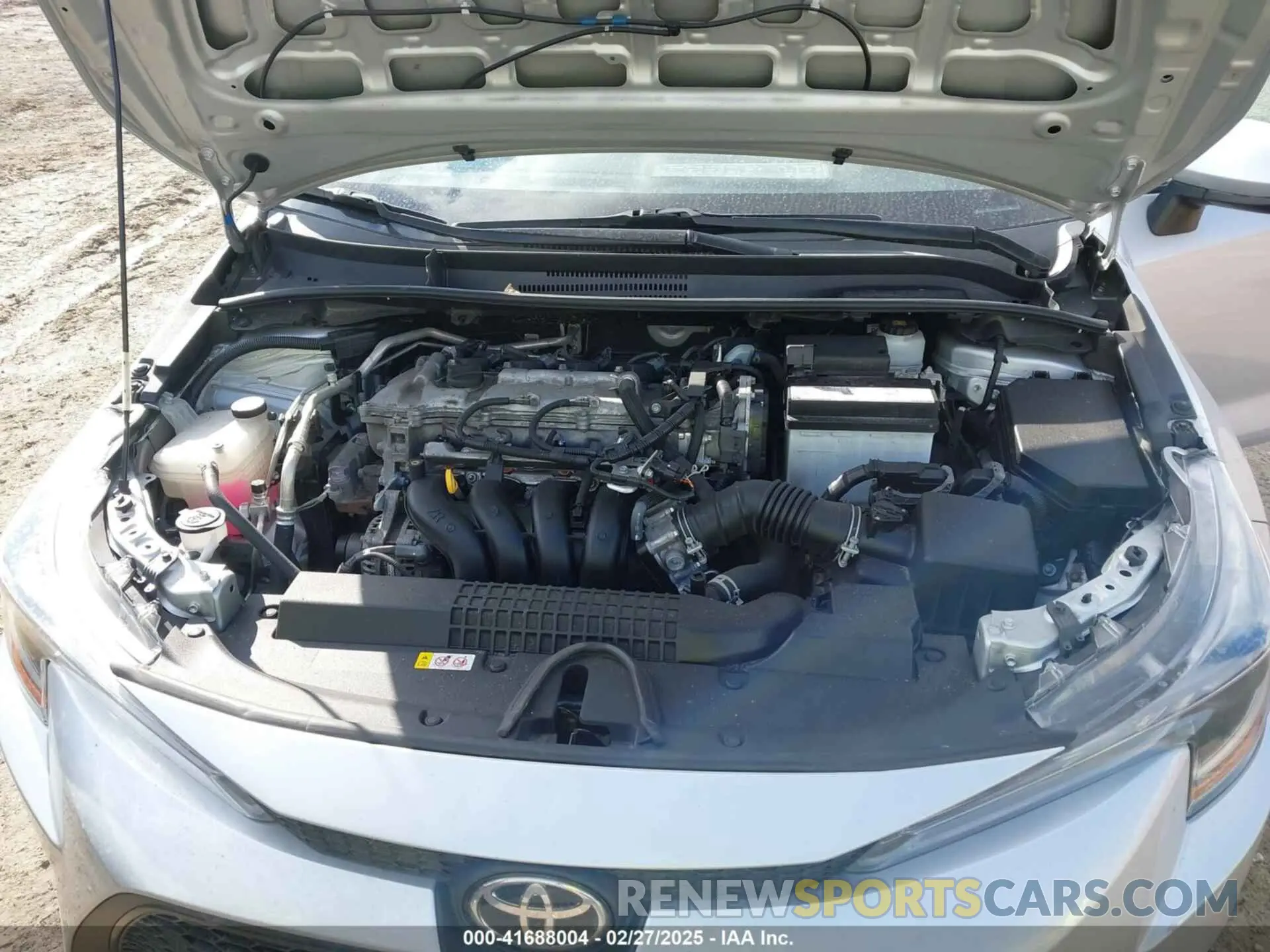 10 Photograph of a damaged car 5YFEPMAE3NP297460 TOYOTA COROLLA 2022