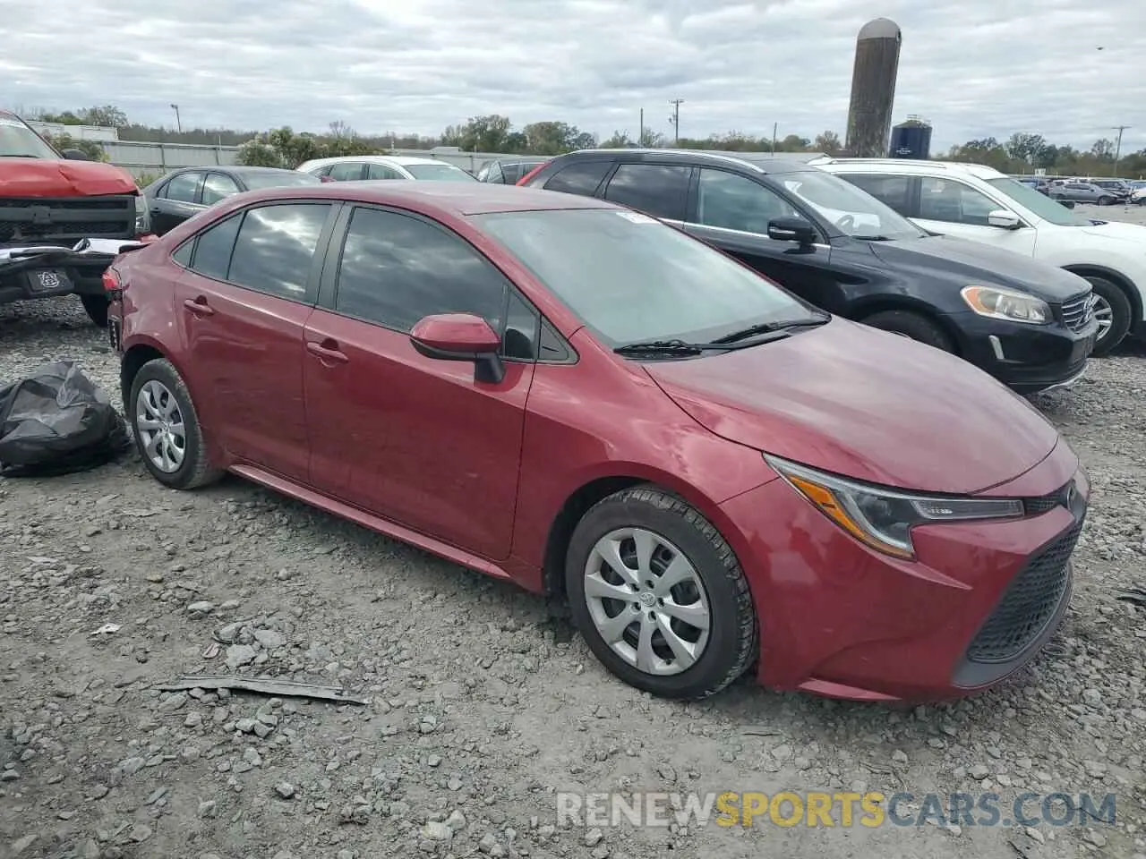 4 Photograph of a damaged car 5YFEPMAE3NP303306 TOYOTA COROLLA 2022