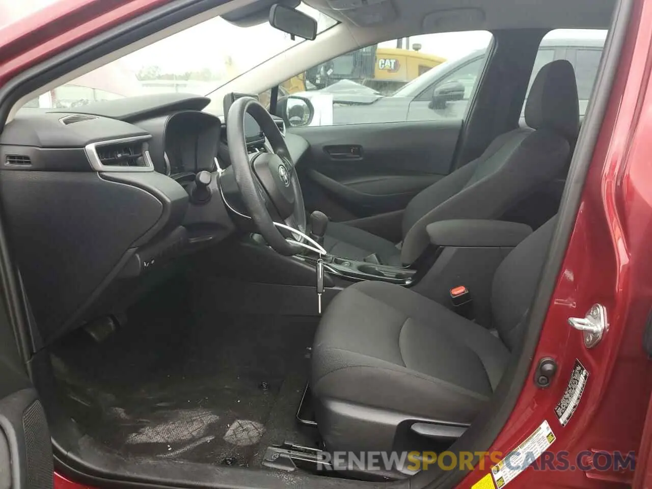 7 Photograph of a damaged car 5YFEPMAE3NP303306 TOYOTA COROLLA 2022
