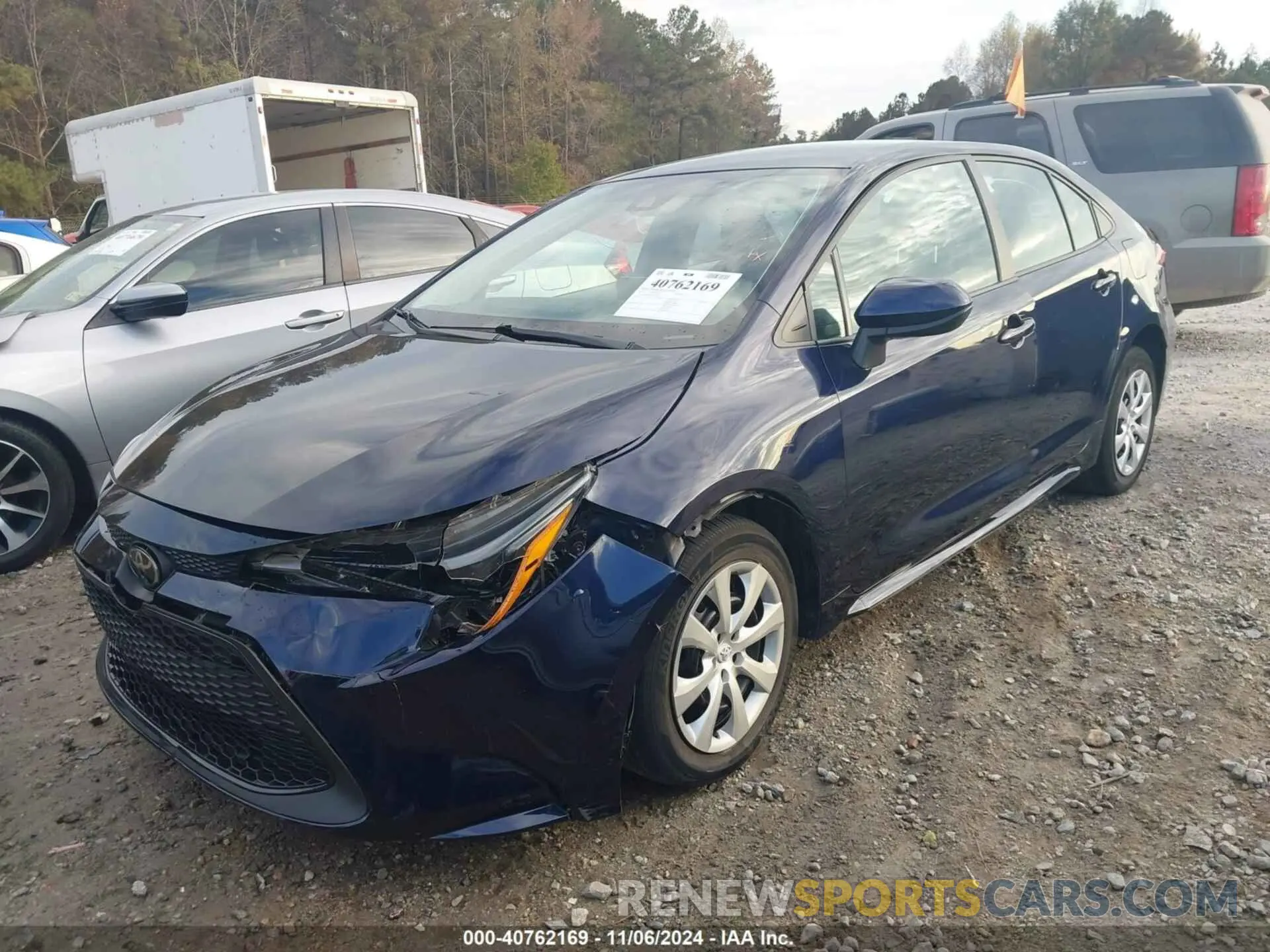 2 Photograph of a damaged car 5YFEPMAE3NP306822 TOYOTA COROLLA 2022