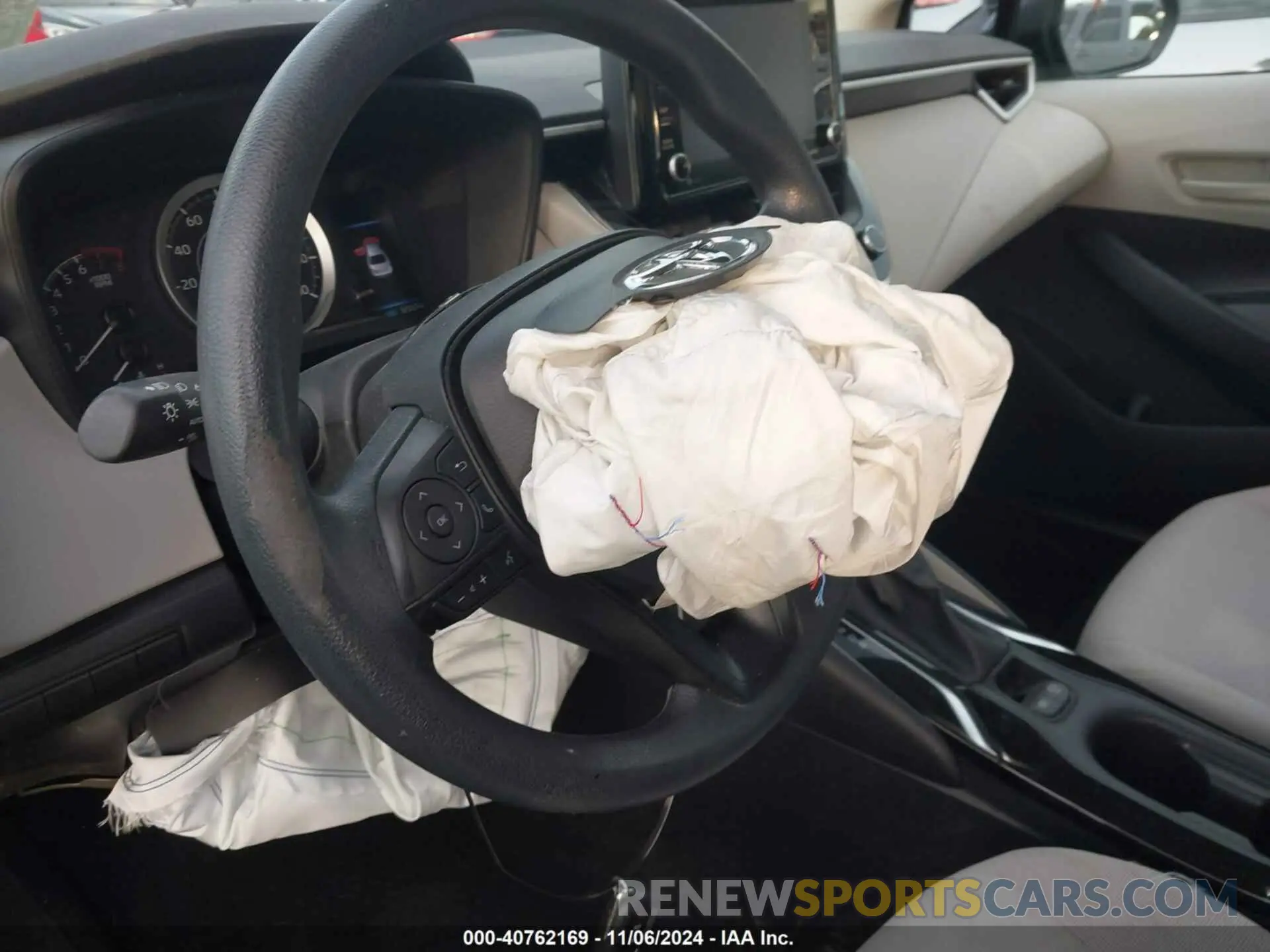 20 Photograph of a damaged car 5YFEPMAE3NP306822 TOYOTA COROLLA 2022