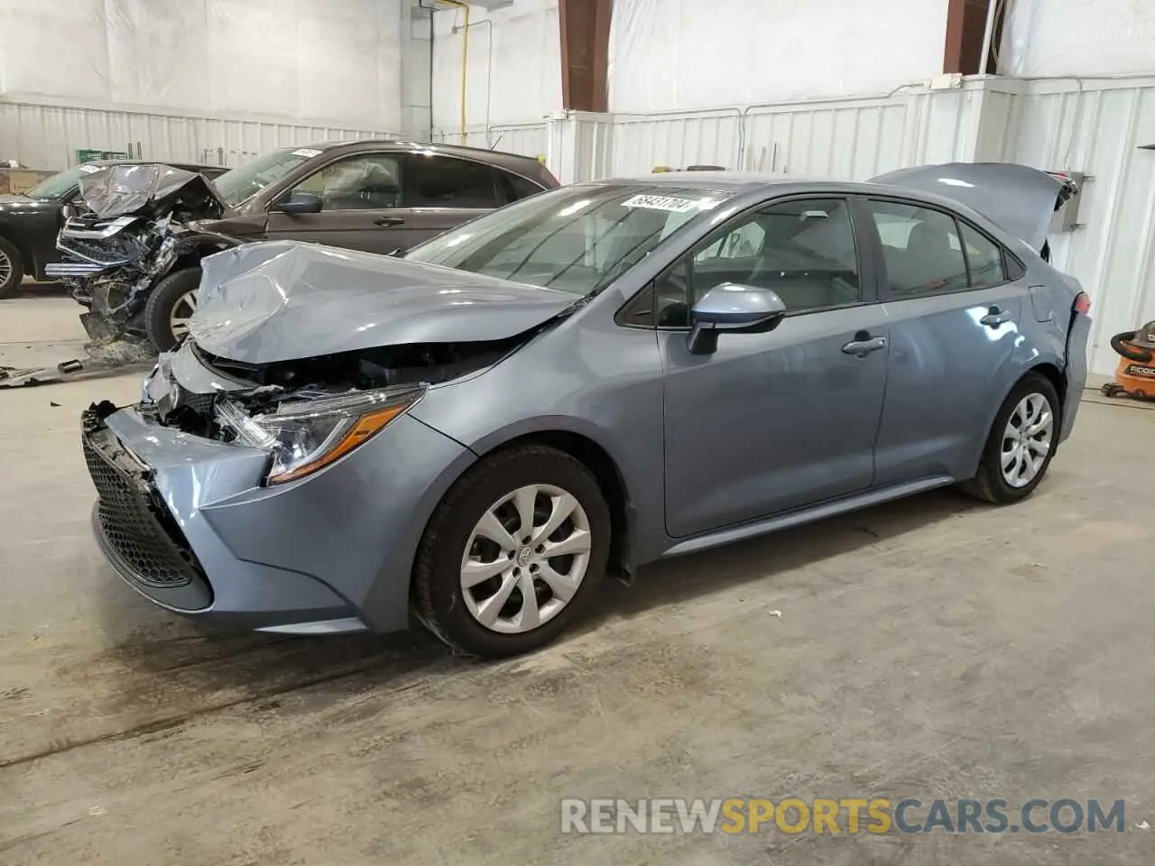 1 Photograph of a damaged car 5YFEPMAE3NP310885 TOYOTA COROLLA 2022