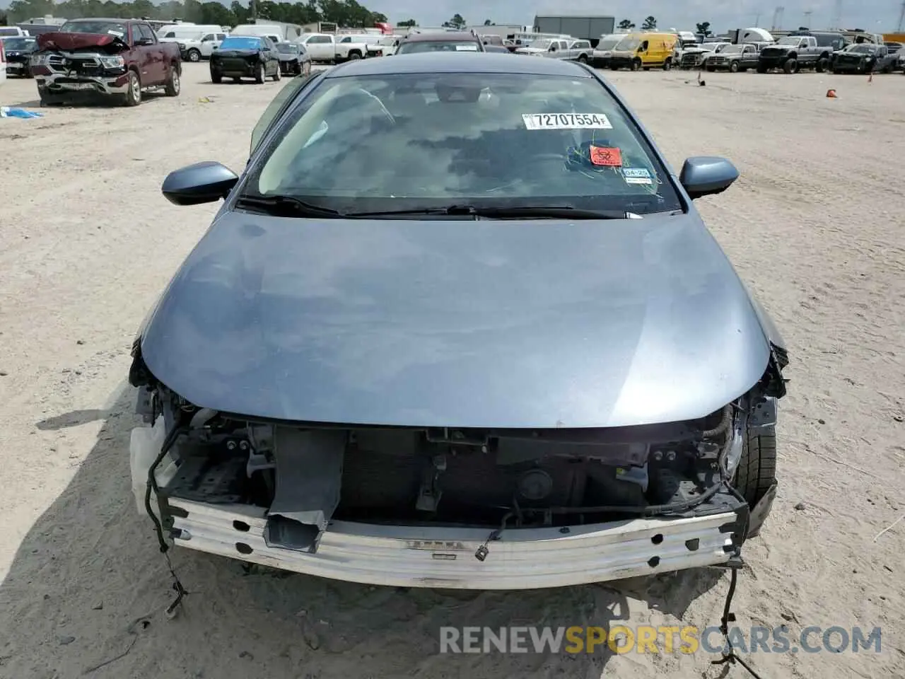 5 Photograph of a damaged car 5YFEPMAE3NP323748 TOYOTA COROLLA 2022
