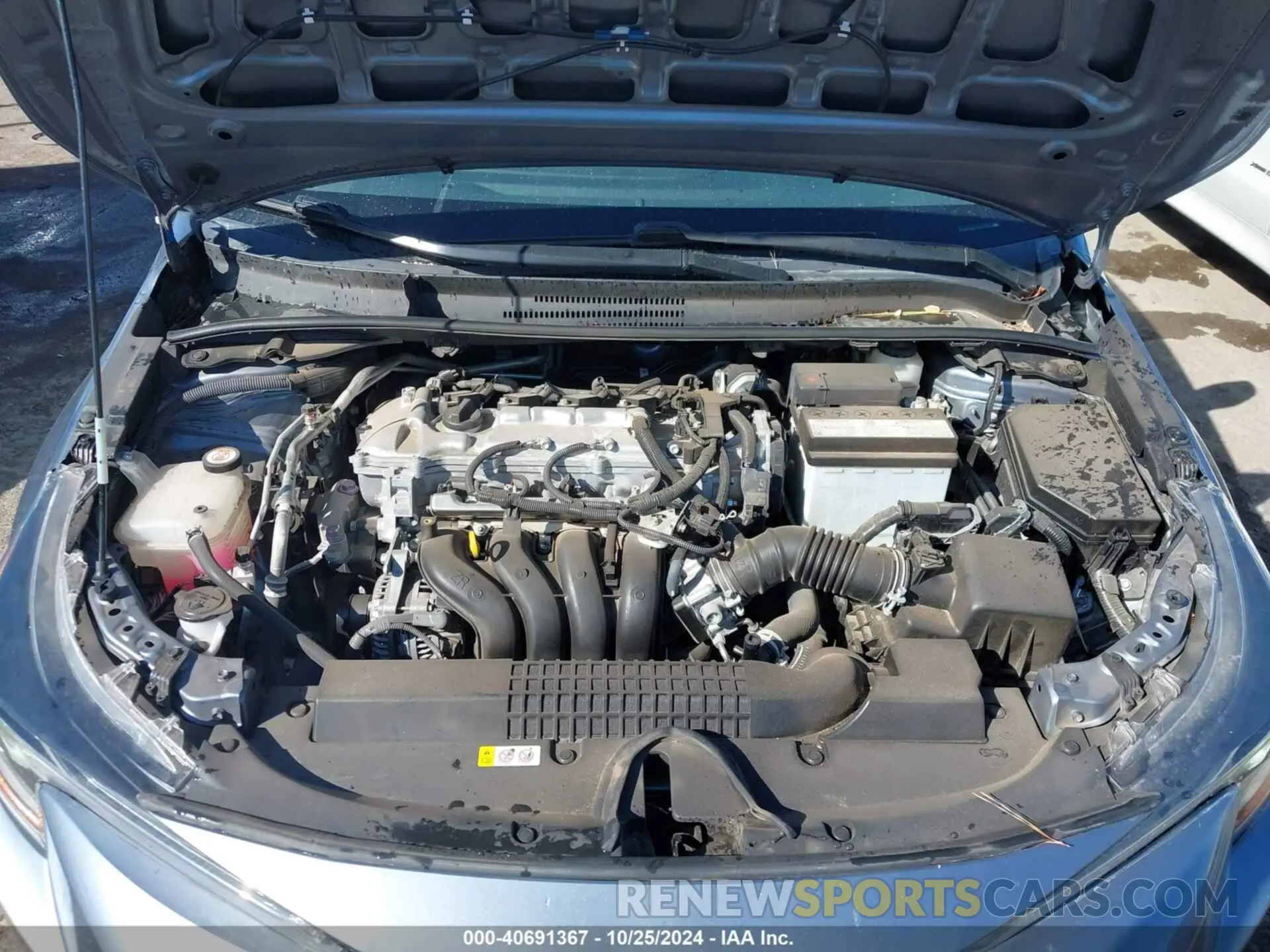 10 Photograph of a damaged car 5YFEPMAE3NP335754 TOYOTA COROLLA 2022