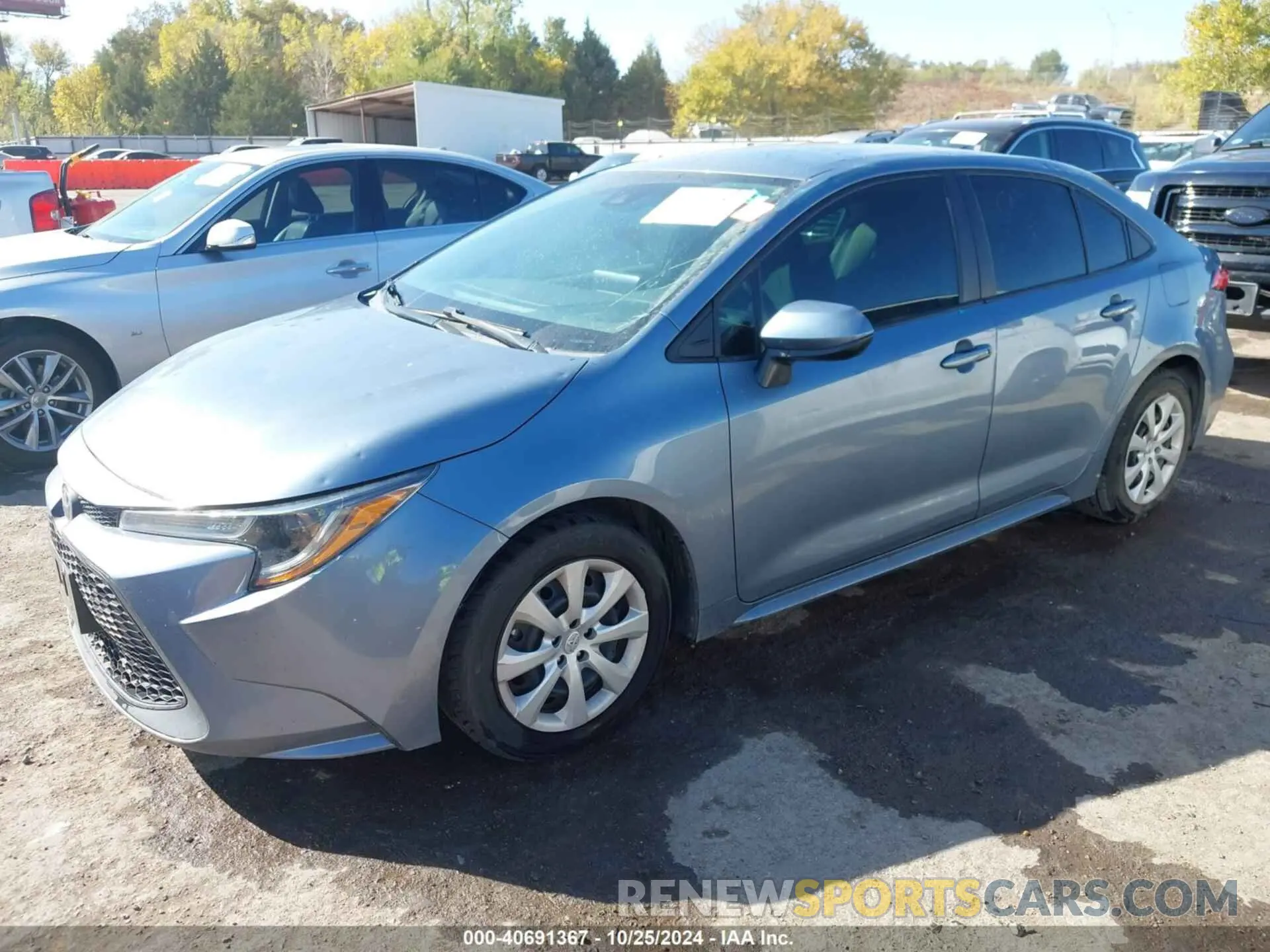 2 Photograph of a damaged car 5YFEPMAE3NP335754 TOYOTA COROLLA 2022
