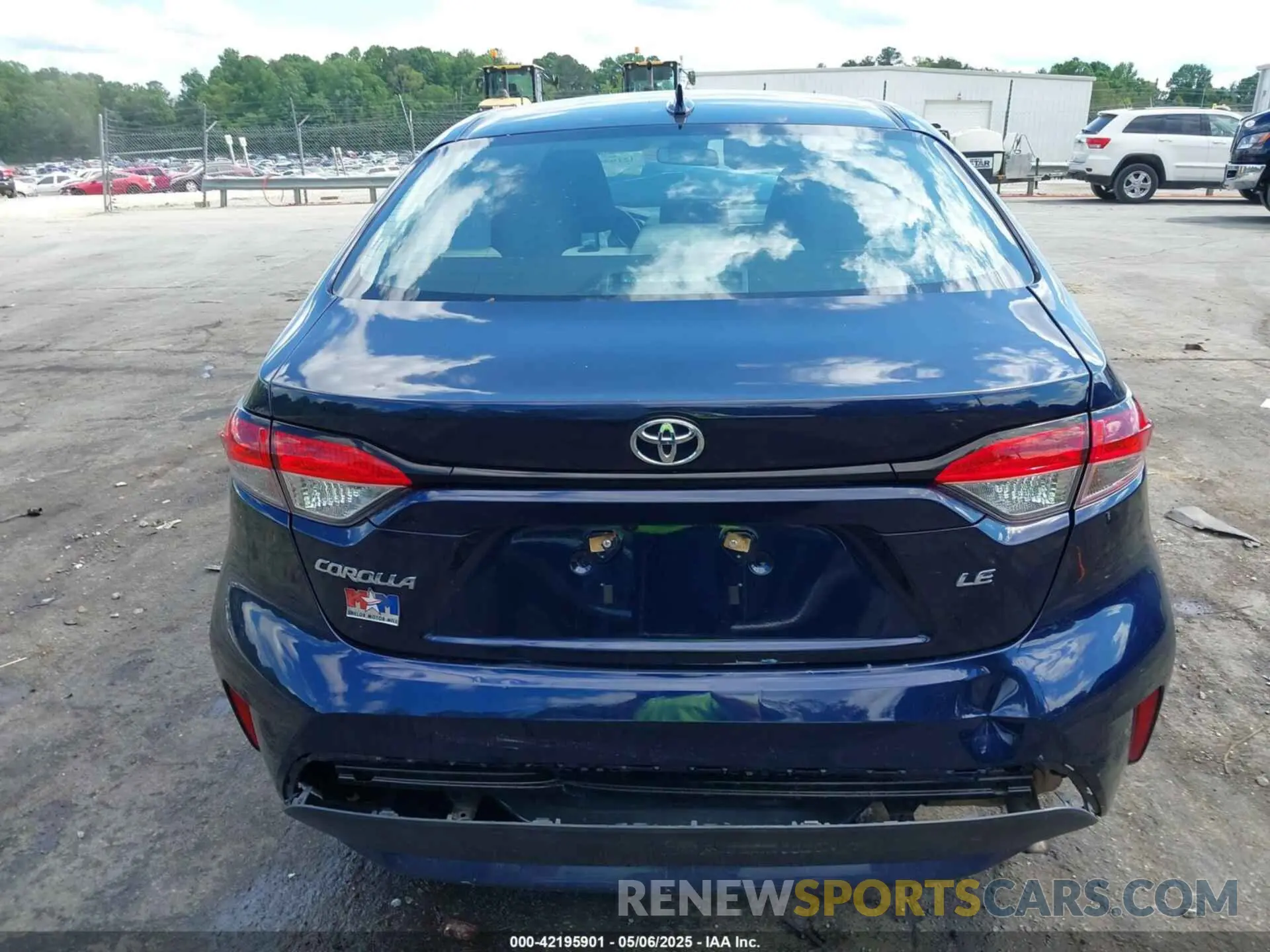 16 Photograph of a damaged car 5YFEPMAE3NP356037 TOYOTA COROLLA 2022