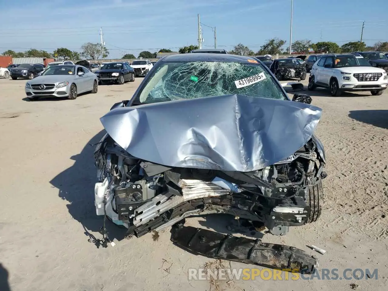 5 Photograph of a damaged car 5YFEPMAE3NP366552 TOYOTA COROLLA 2022