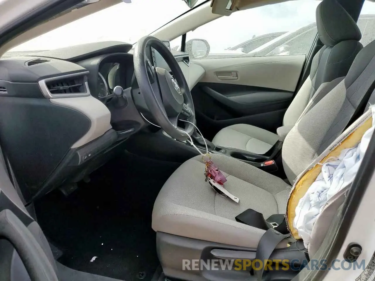 7 Photograph of a damaged car 5YFEPMAE3NP366888 TOYOTA COROLLA 2022