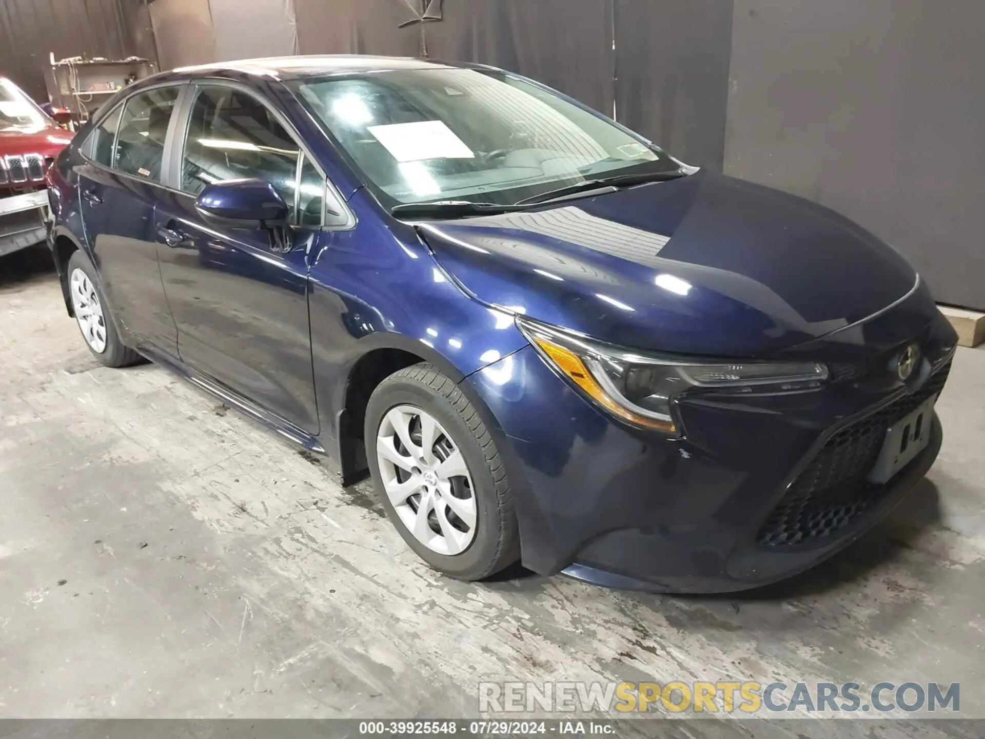 1 Photograph of a damaged car 5YFEPMAE3NP367667 TOYOTA COROLLA 2022