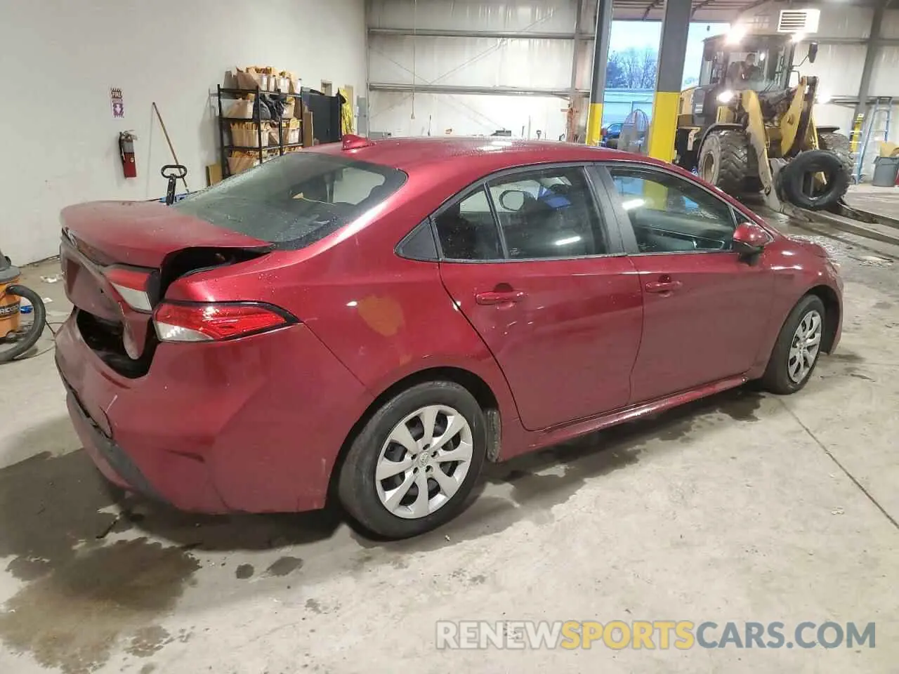 3 Photograph of a damaged car 5YFEPMAE3NP379947 TOYOTA COROLLA 2022