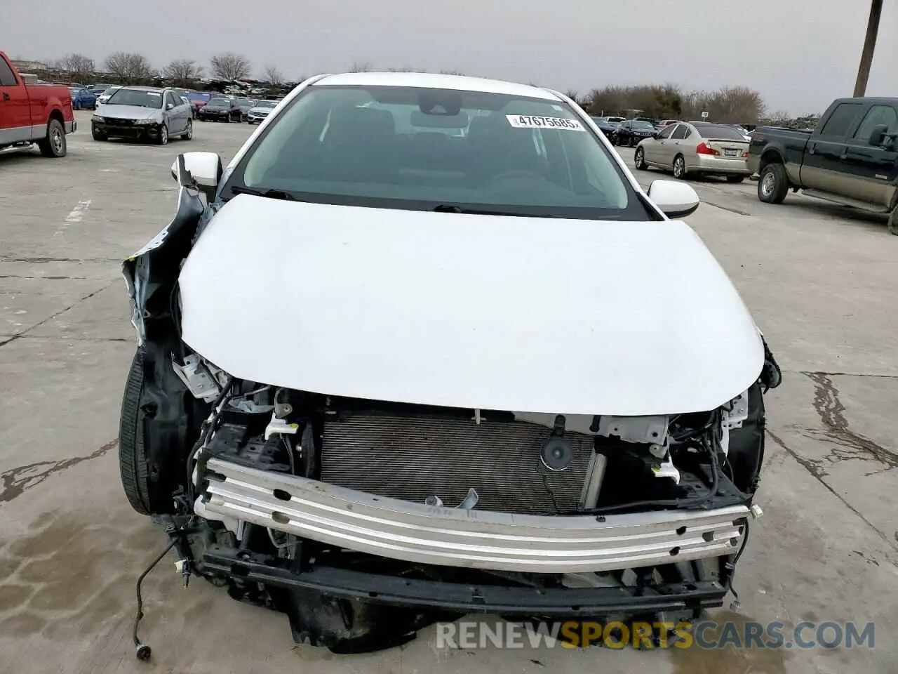 5 Photograph of a damaged car 5YFEPMAE3NP380600 TOYOTA COROLLA 2022