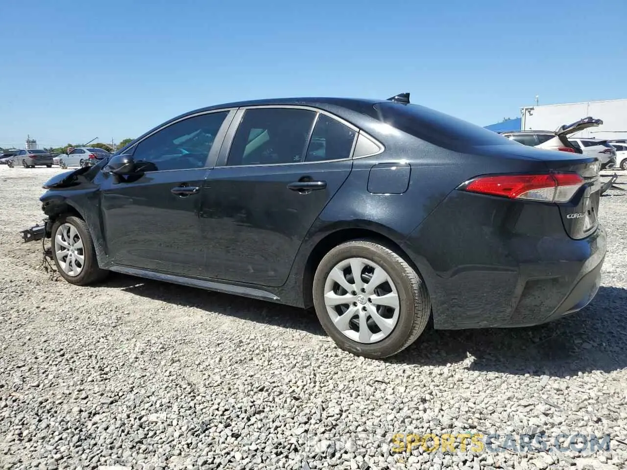 2 Photograph of a damaged car 5YFEPMAE3NP382864 TOYOTA COROLLA 2022