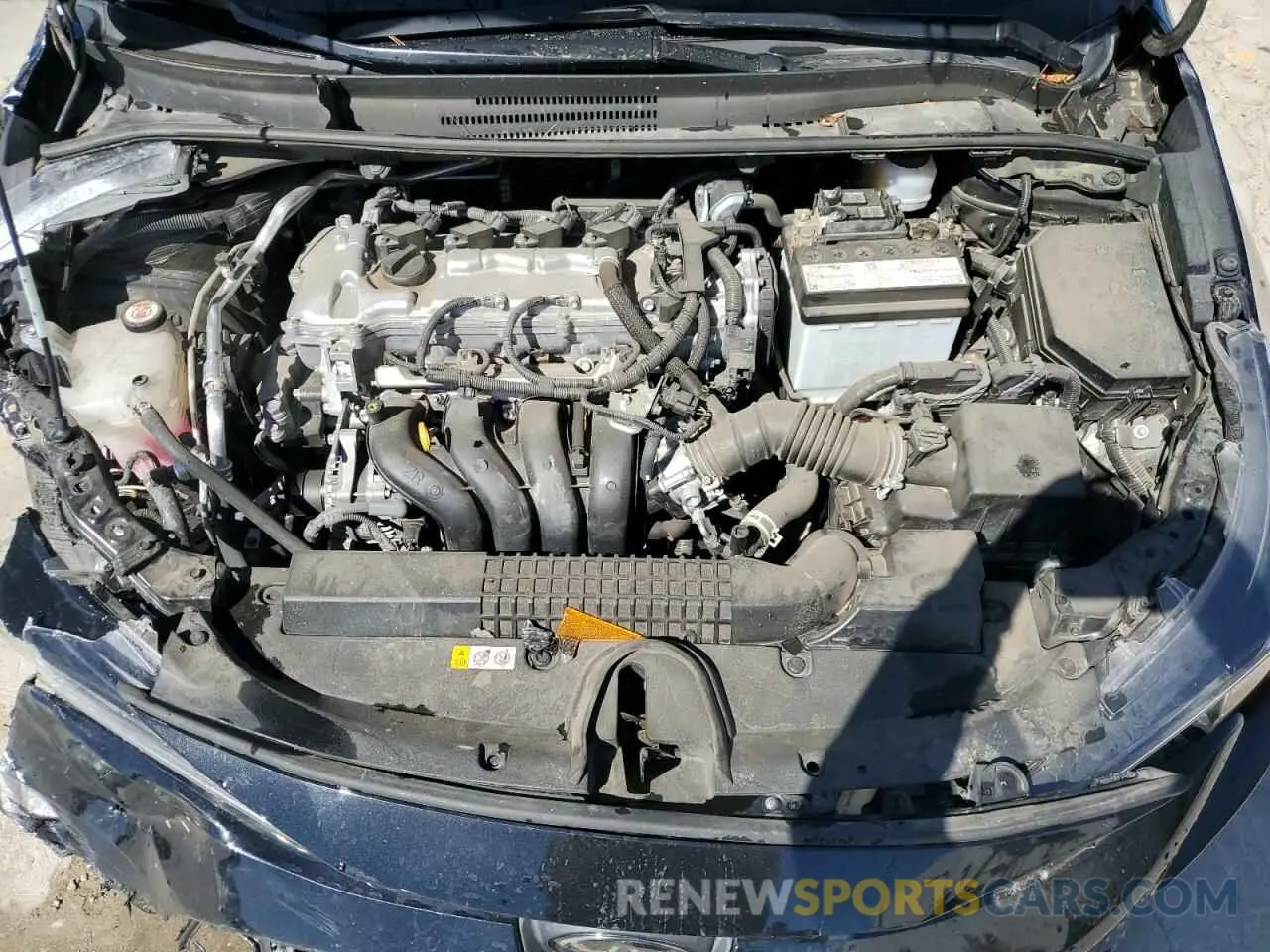 11 Photograph of a damaged car 5YFEPMAE3NP384355 TOYOTA COROLLA 2022