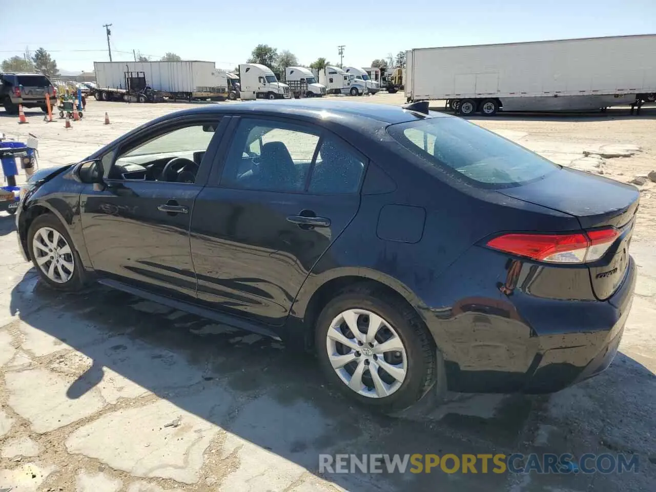 2 Photograph of a damaged car 5YFEPMAE3NP384355 TOYOTA COROLLA 2022