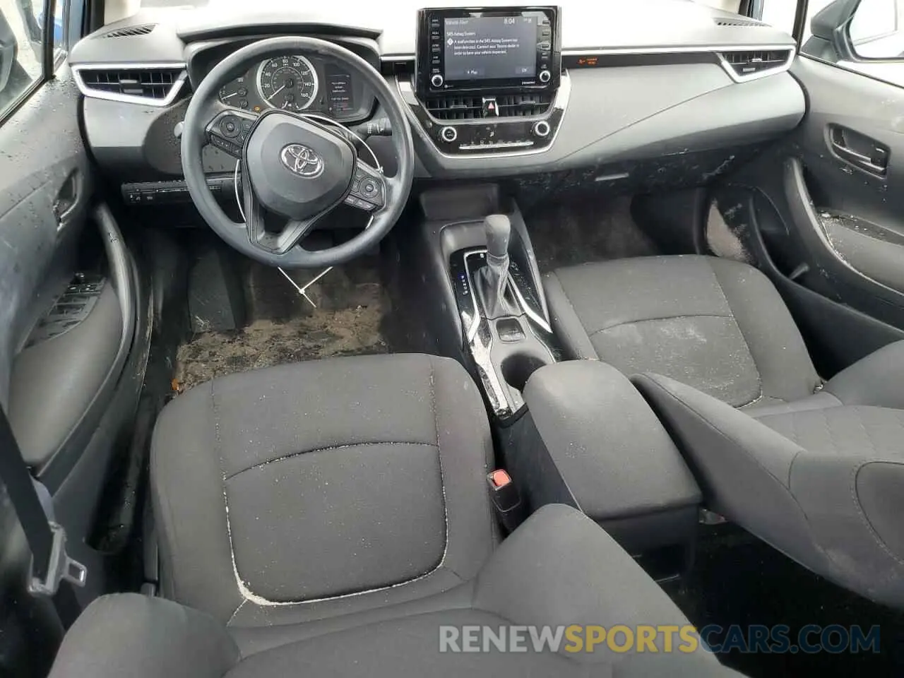 8 Photograph of a damaged car 5YFEPMAE3NP385747 TOYOTA COROLLA 2022