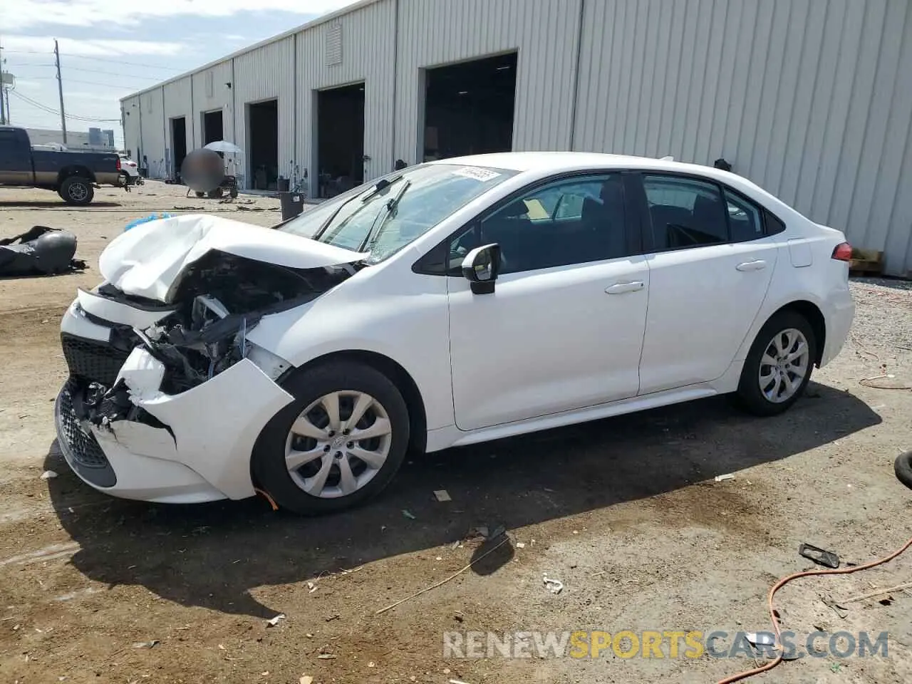 1 Photograph of a damaged car 5YFEPMAE4NP272244 TOYOTA COROLLA 2022