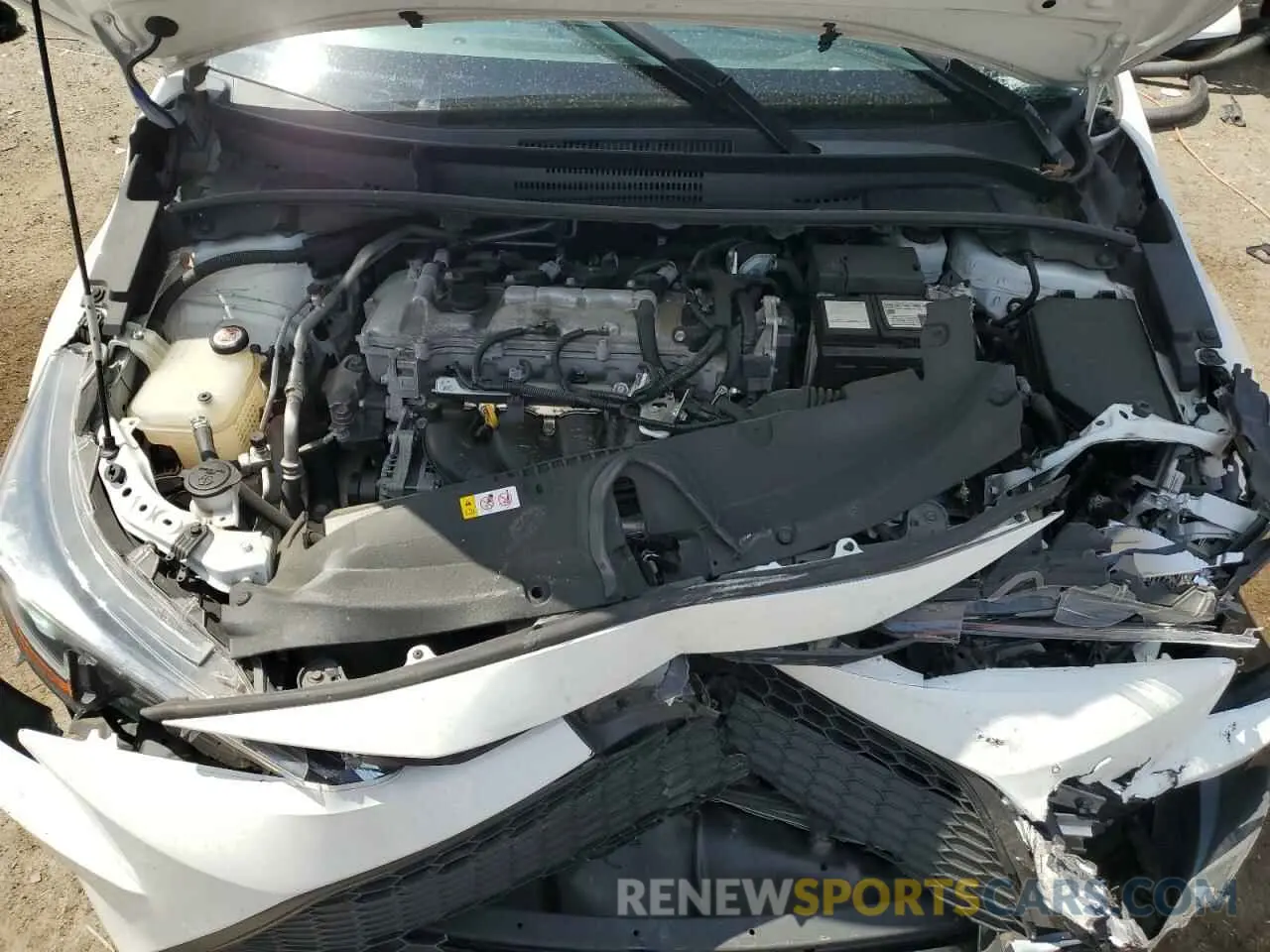 11 Photograph of a damaged car 5YFEPMAE4NP272244 TOYOTA COROLLA 2022