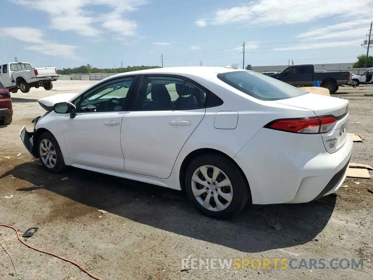 2 Photograph of a damaged car 5YFEPMAE4NP272244 TOYOTA COROLLA 2022