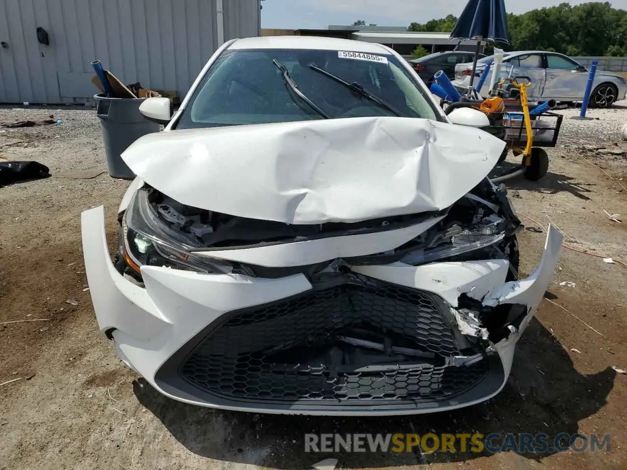 5 Photograph of a damaged car 5YFEPMAE4NP272244 TOYOTA COROLLA 2022