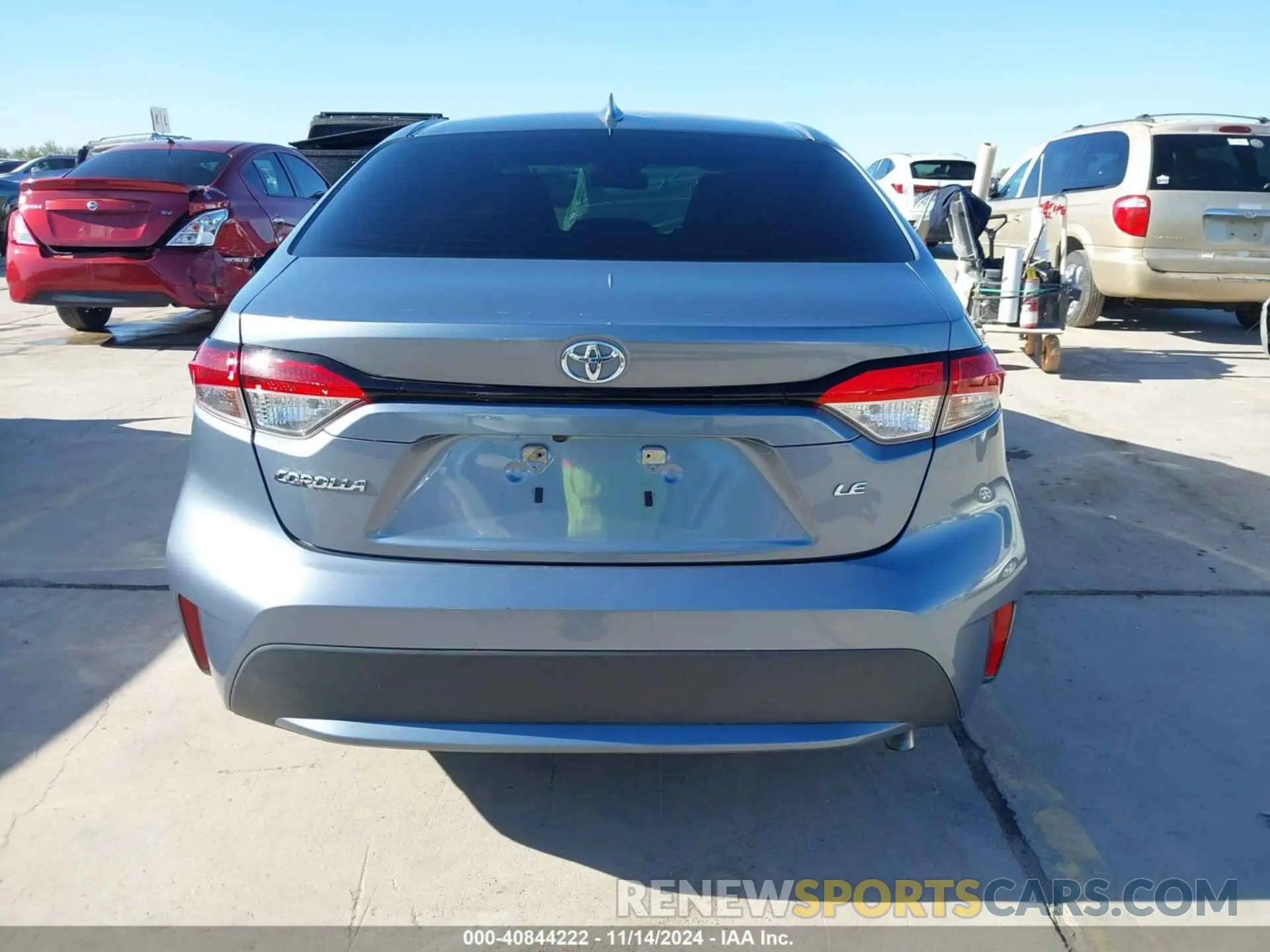 16 Photograph of a damaged car 5YFEPMAE4NP274723 TOYOTA COROLLA 2022