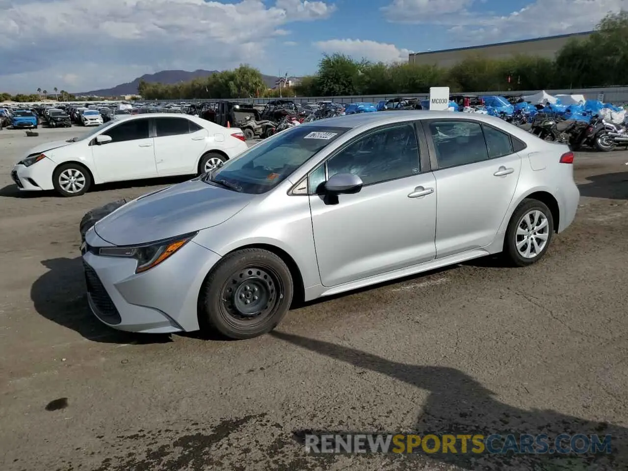 1 Photograph of a damaged car 5YFEPMAE4NP275094 TOYOTA COROLLA 2022