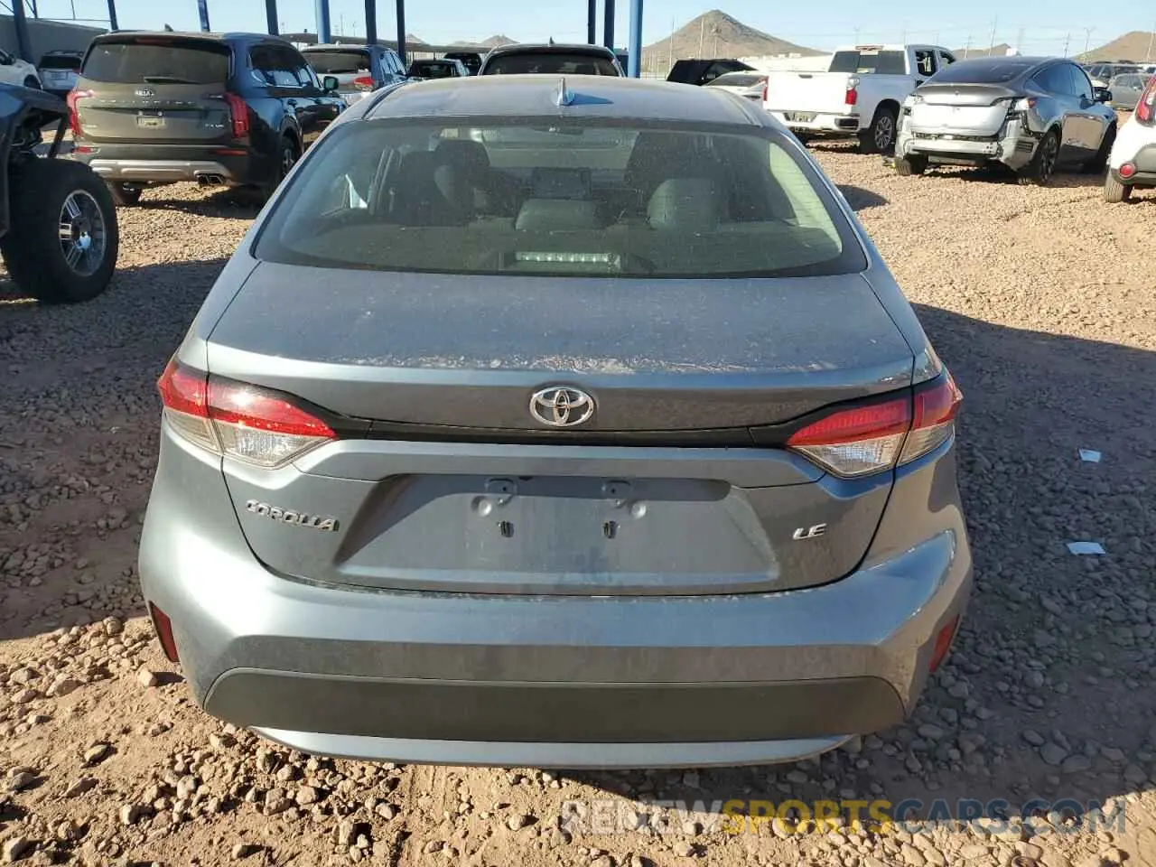 6 Photograph of a damaged car 5YFEPMAE4NP277587 TOYOTA COROLLA 2022