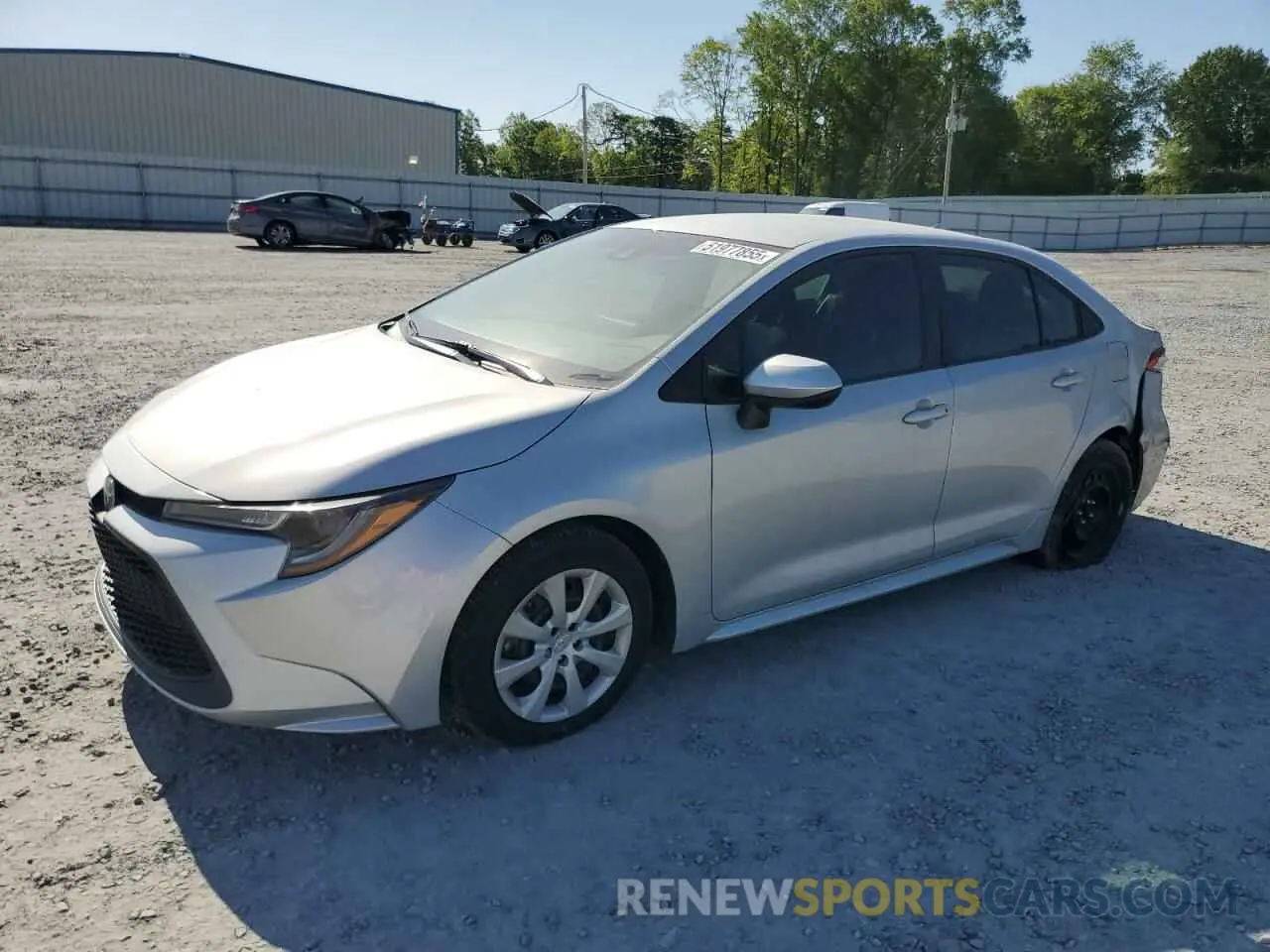 1 Photograph of a damaged car 5YFEPMAE4NP291263 TOYOTA COROLLA 2022