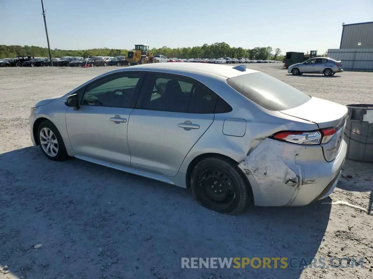 2 Photograph of a damaged car 5YFEPMAE4NP291263 TOYOTA COROLLA 2022
