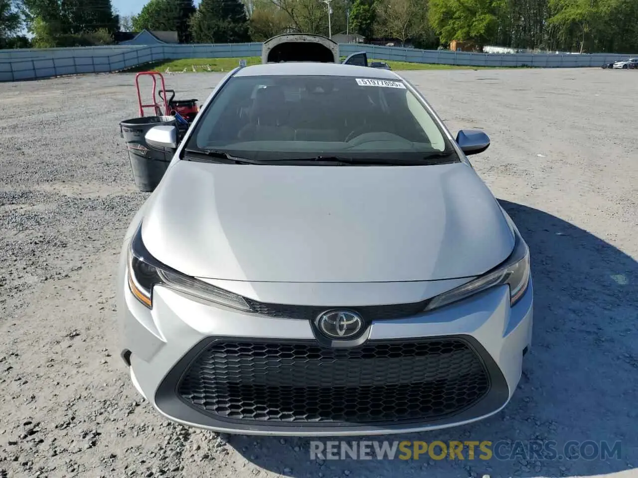5 Photograph of a damaged car 5YFEPMAE4NP291263 TOYOTA COROLLA 2022