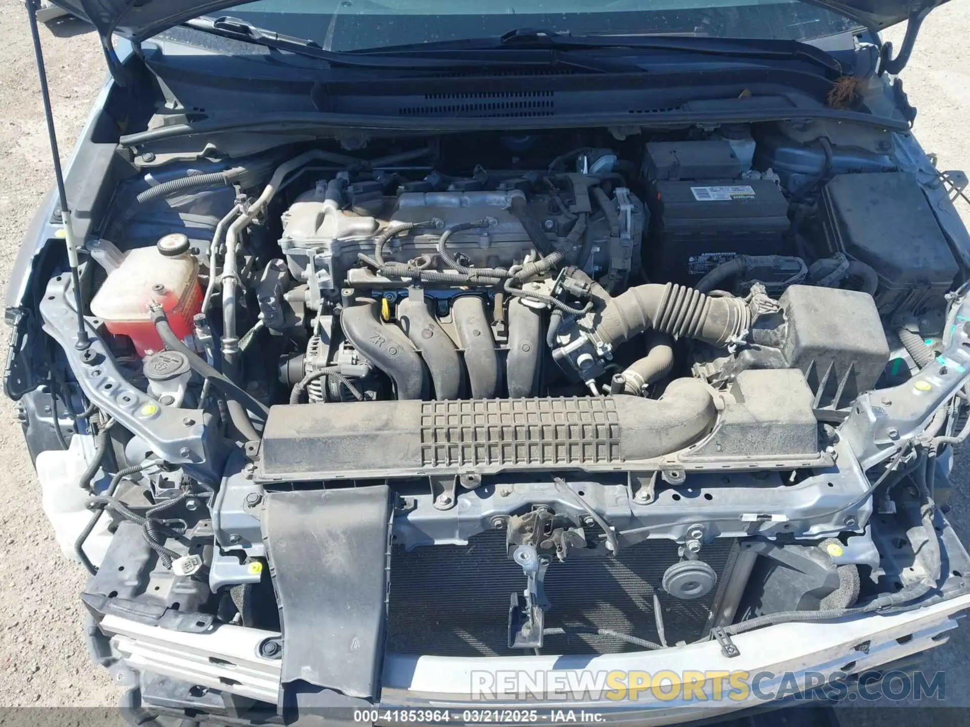 10 Photograph of a damaged car 5YFEPMAE4NP296625 TOYOTA COROLLA 2022