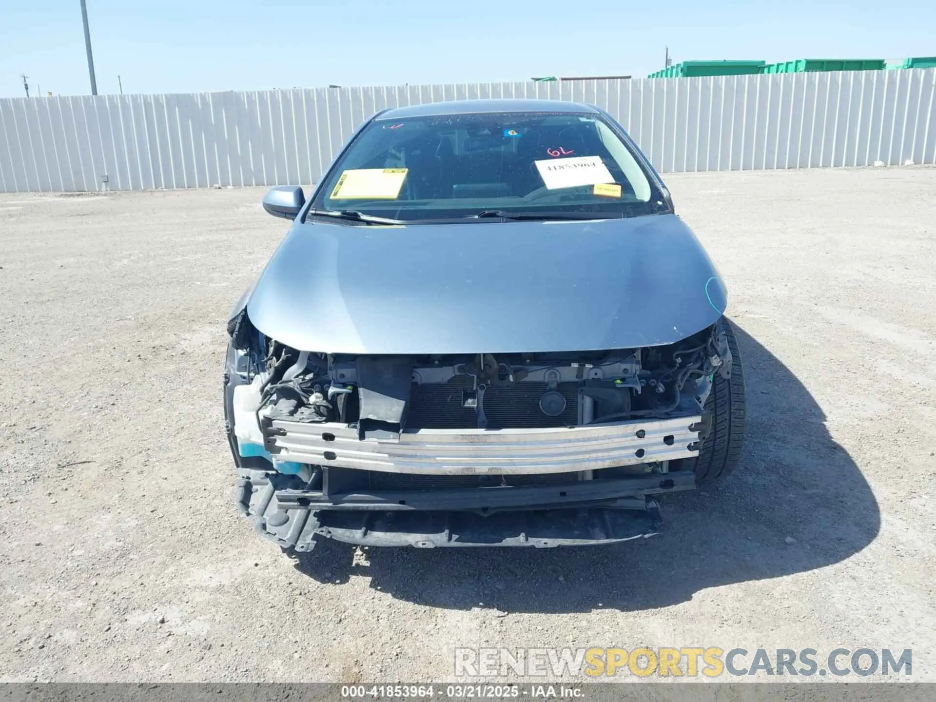 13 Photograph of a damaged car 5YFEPMAE4NP296625 TOYOTA COROLLA 2022