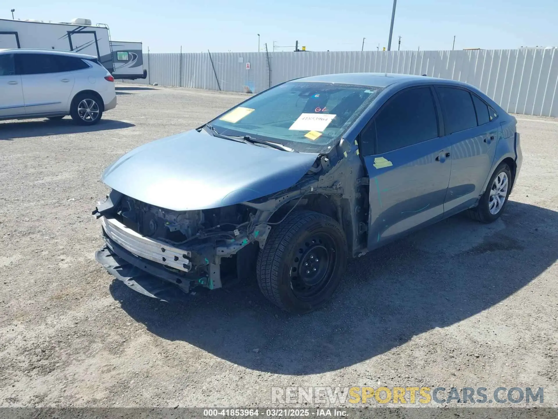 2 Photograph of a damaged car 5YFEPMAE4NP296625 TOYOTA COROLLA 2022