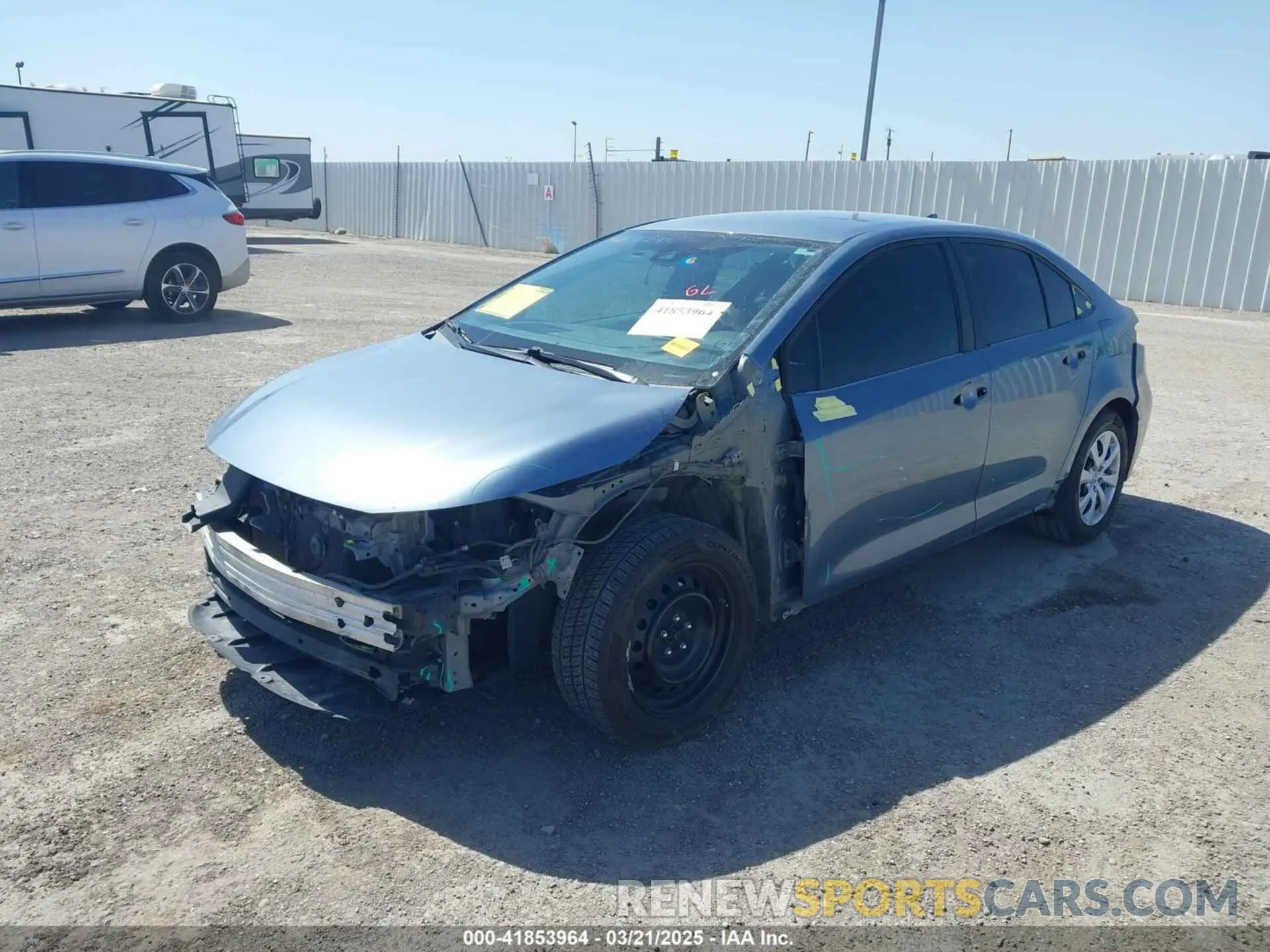 6 Photograph of a damaged car 5YFEPMAE4NP296625 TOYOTA COROLLA 2022