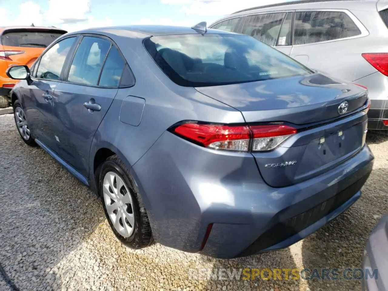 3 Photograph of a damaged car 5YFEPMAE4NP299542 TOYOTA COROLLA 2022