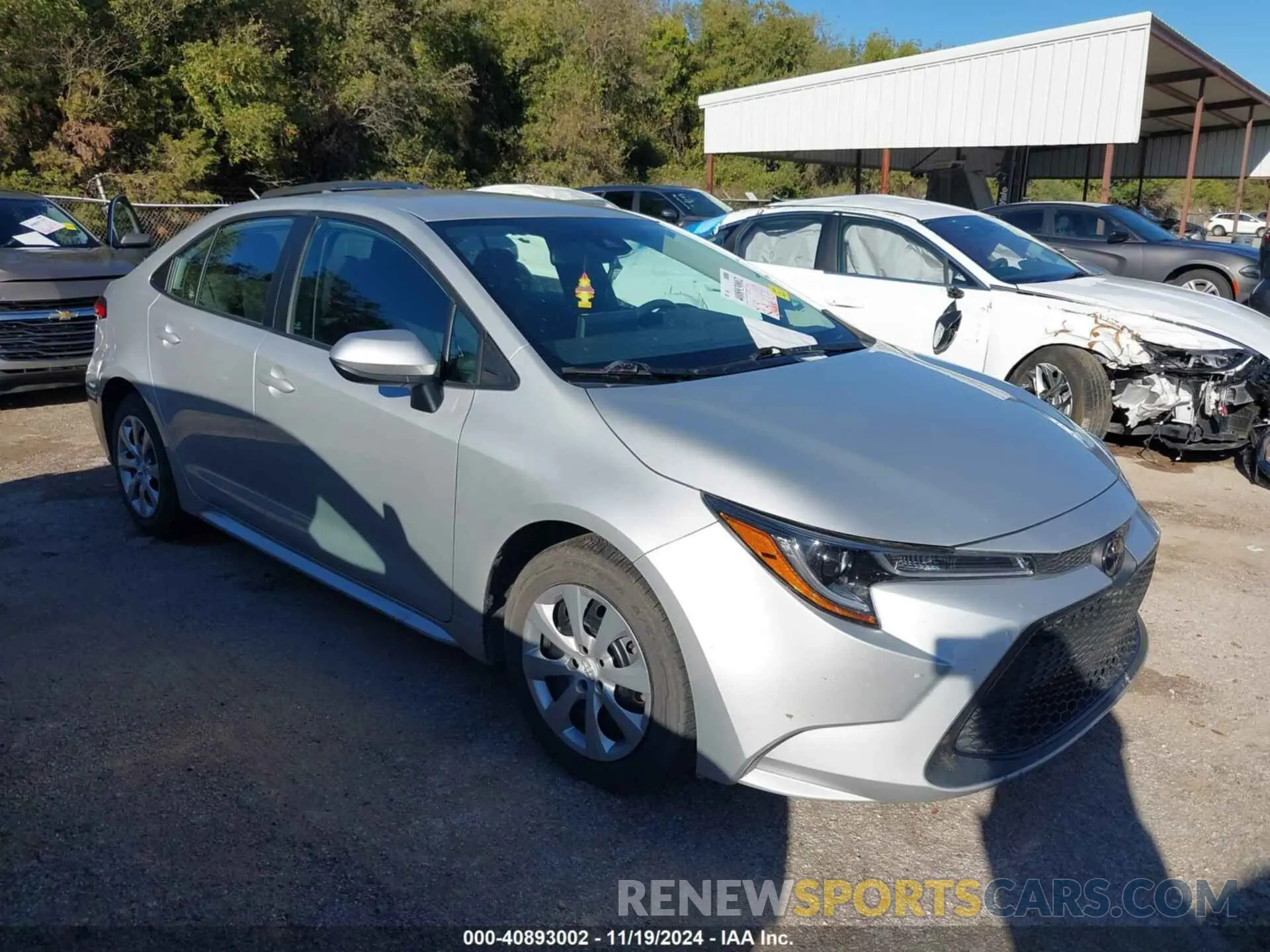 1 Photograph of a damaged car 5YFEPMAE4NP299914 TOYOTA COROLLA 2022