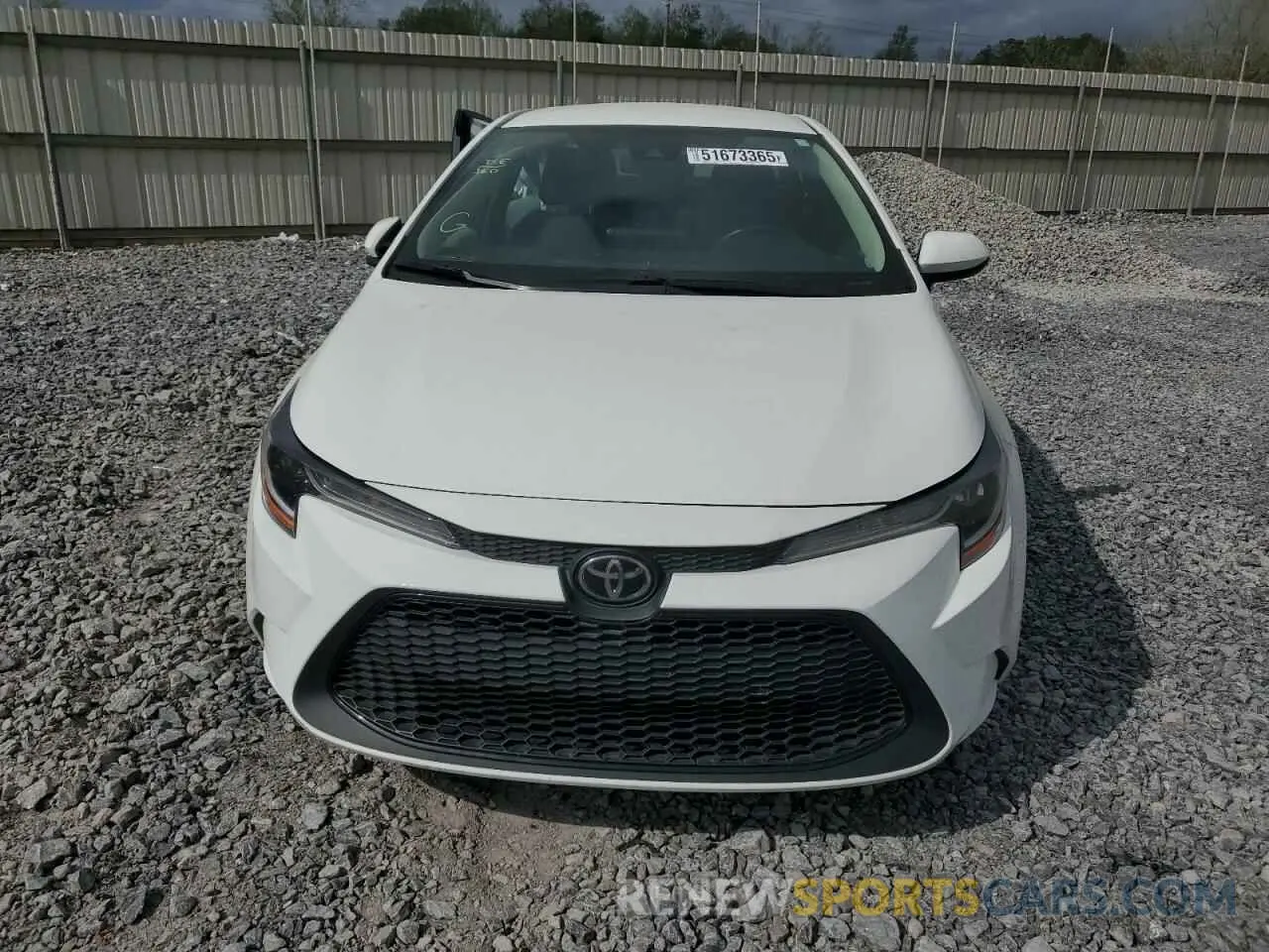 5 Photograph of a damaged car 5YFEPMAE4NP303394 TOYOTA COROLLA 2022