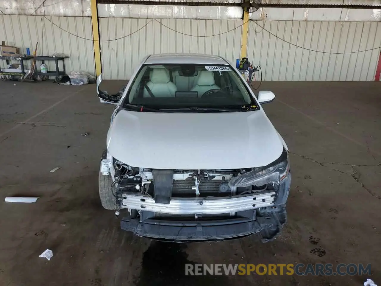 5 Photograph of a damaged car 5YFEPMAE4NP306862 TOYOTA COROLLA 2022