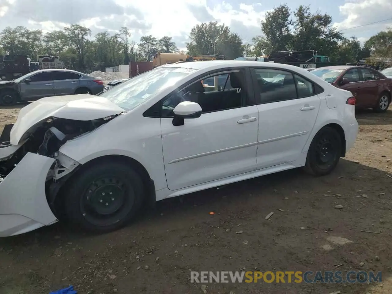 1 Photograph of a damaged car 5YFEPMAE4NP309373 TOYOTA COROLLA 2022