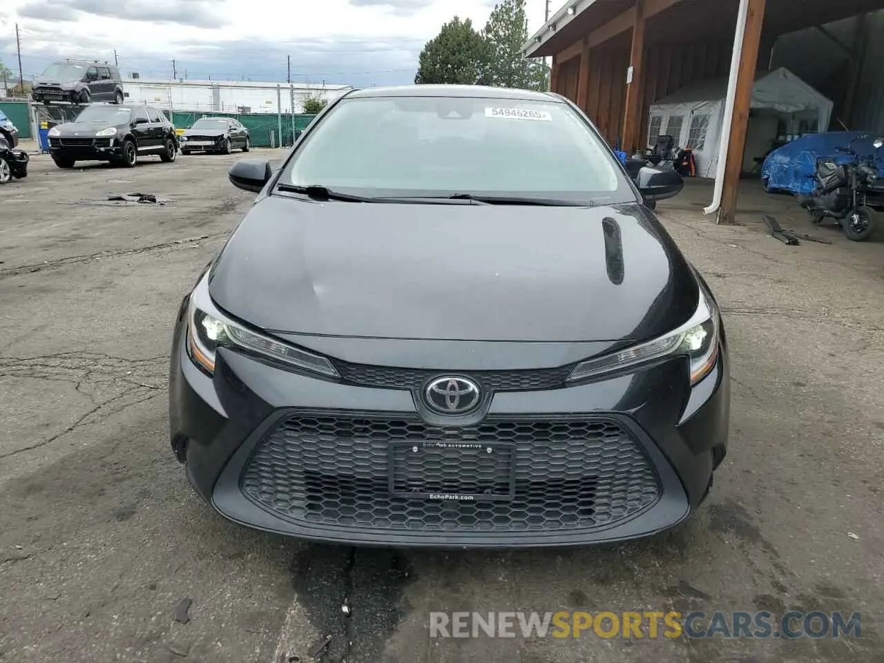 5 Photograph of a damaged car 5YFEPMAE4NP317697 TOYOTA COROLLA 2022