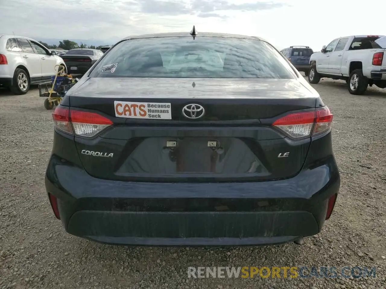 6 Photograph of a damaged car 5YFEPMAE4NP336704 TOYOTA COROLLA 2022