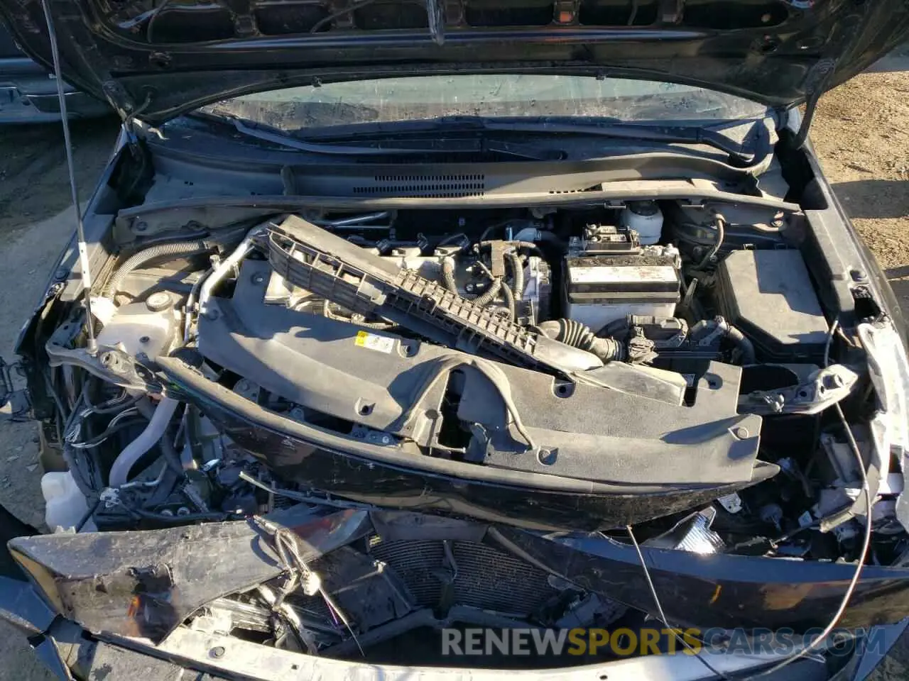 11 Photograph of a damaged car 5YFEPMAE4NP342681 TOYOTA COROLLA 2022