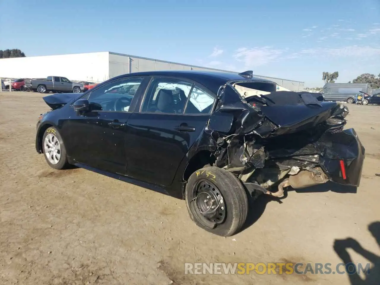 2 Photograph of a damaged car 5YFEPMAE4NP342681 TOYOTA COROLLA 2022