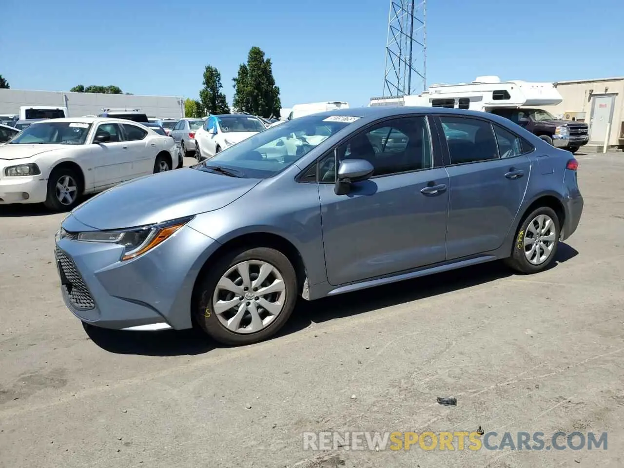 1 Photograph of a damaged car 5YFEPMAE4NP356757 TOYOTA COROLLA 2022