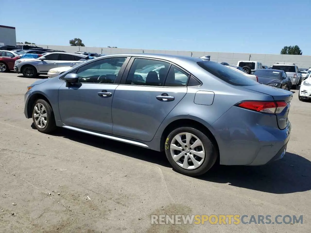 2 Photograph of a damaged car 5YFEPMAE4NP356757 TOYOTA COROLLA 2022