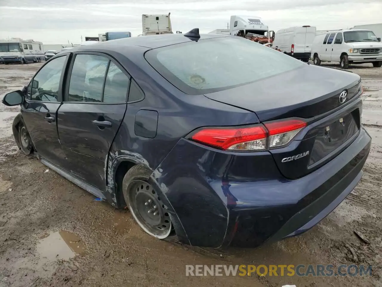 2 Photograph of a damaged car 5YFEPMAE4NP357018 TOYOTA COROLLA 2022